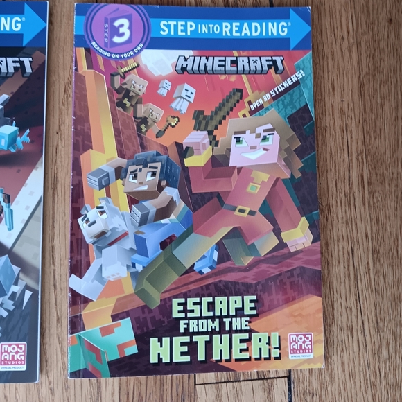 Minecraft Step Into Reading Books Set - Picture 5 of 8